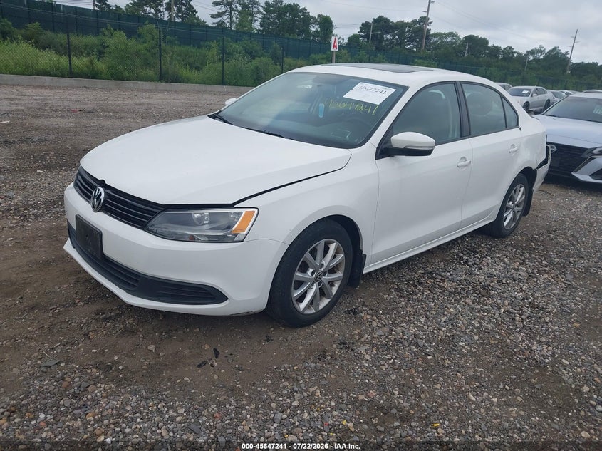 2012 Volkswagen Jetta, Удар ззаду, IAAI, VIN 3VWDP7AJXCM393985 — фото 2