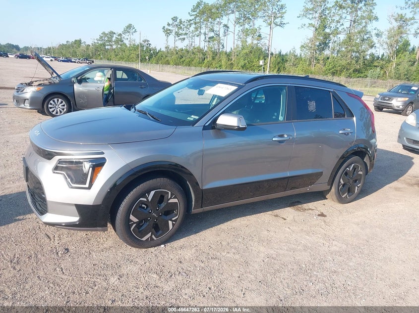 Vin: kndcr3l16r5097875, lot: 46145819, kia niro ev wind 20242