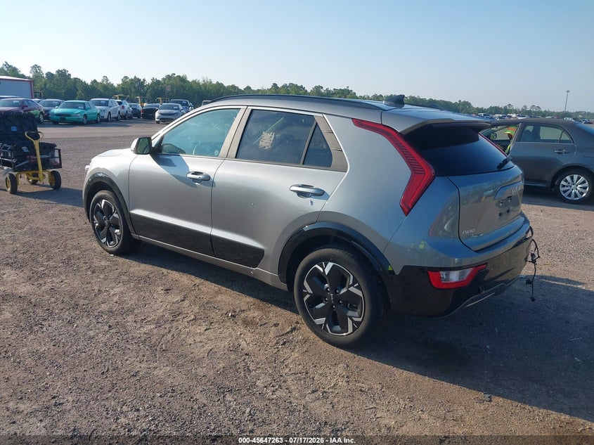 Vin: kndcr3l16r5097875, lot: 46145819, kia niro ev wind 20243