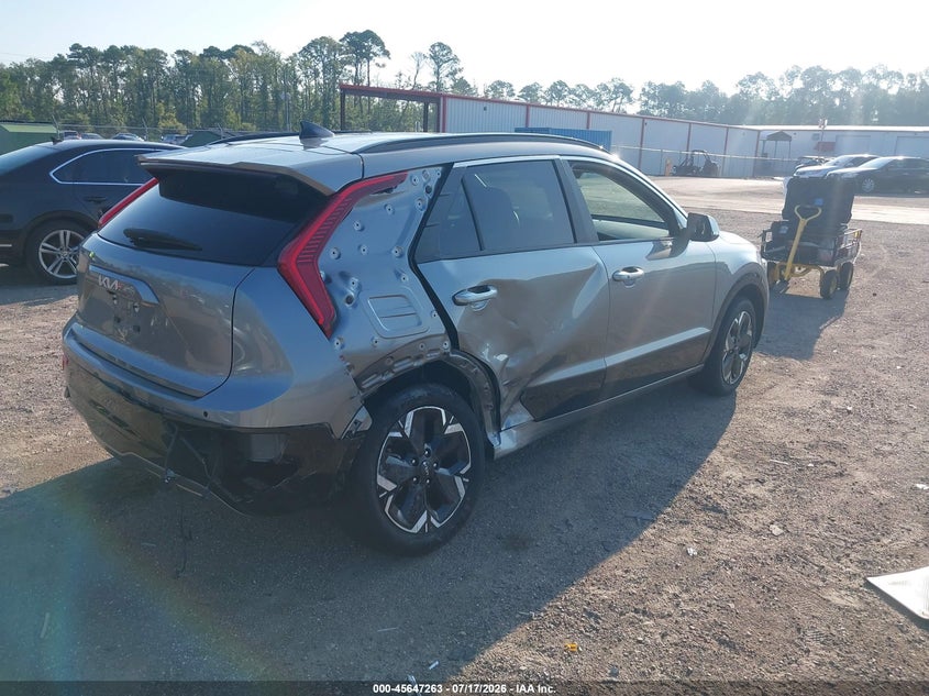 Vin: kndcr3l16r5097875, lot: 46145819, kia niro ev wind 20244