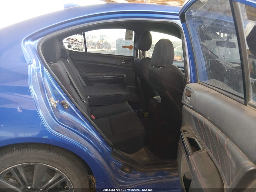 2020 Subaru Wrx VIN: JF1VA1A68L9826483 Lot: 45647277