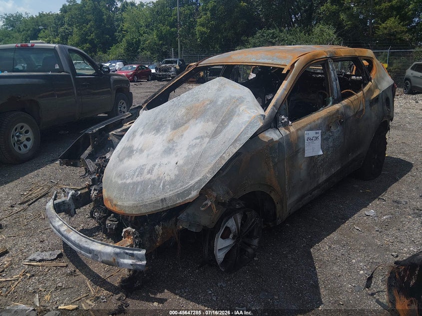2016 Hyundai Santa Fe Sport 2.4L, Interior Burn, IAAI, VIN 5XYZTDLB3GG372634 — фото 2