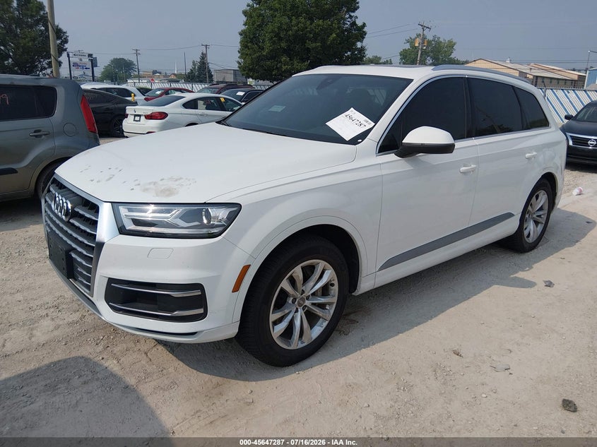 Vin: wa1ahaf78hd044463, lot: 46145842, audi q7 2.0t premium 20172