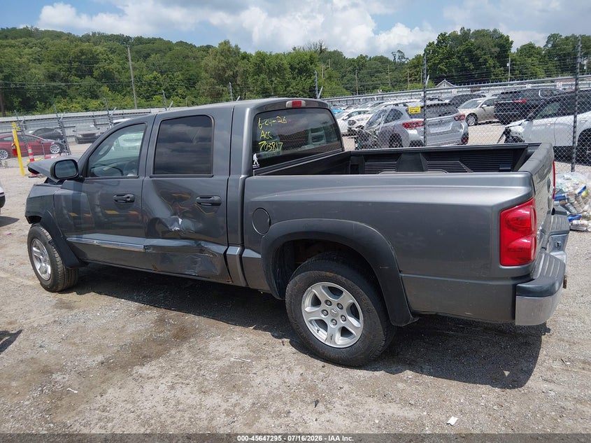 2006 Dodge Dakota Slt VIN: 1D7HW48N76S703817 Lot: 45647295