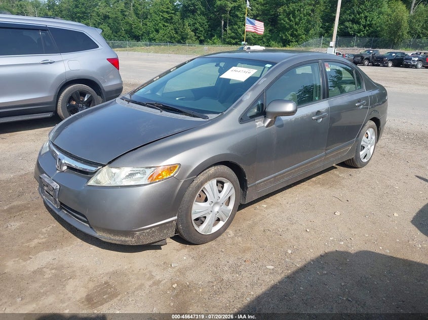 2008 Honda Civic Lx 2HGFA16538H510612 photo 1
