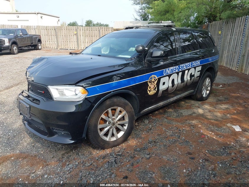 Vin: 1c4rdjfg9lc369500, lot: 46145879, dodge durango pursuit awd 20202