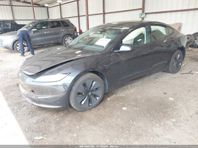 2025 TESLA MODEL 3 auction photo 2