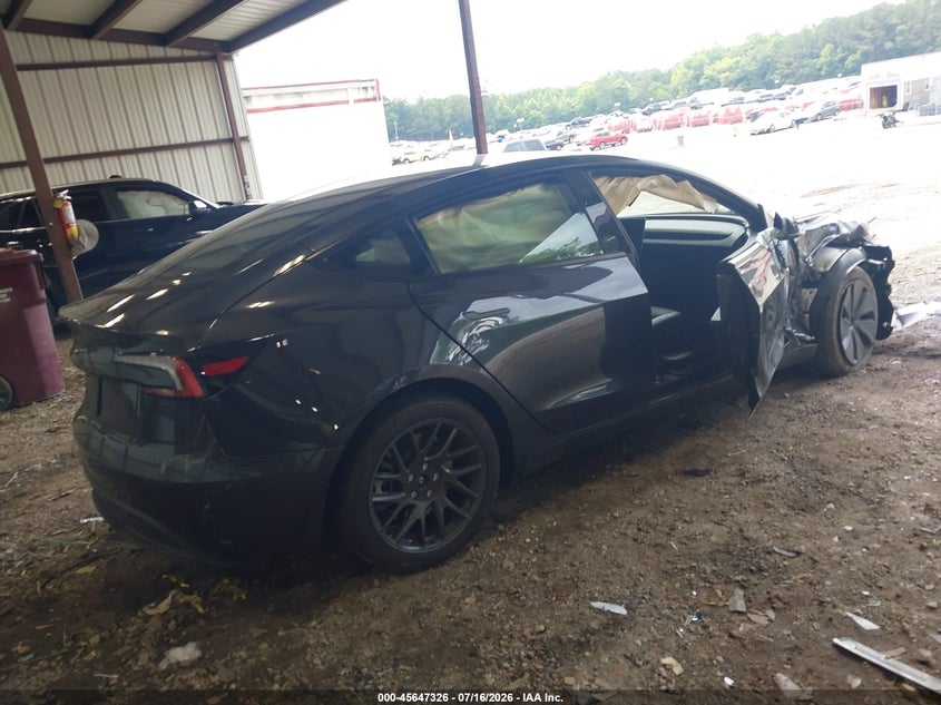 2025 TESLA MODEL 3 auction photo 4