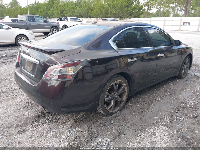 2014 NISSAN MAXIMA auction photo 4