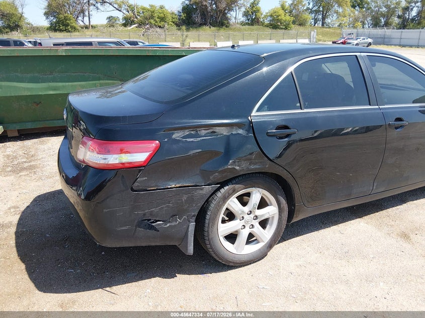 2011 TOYOTA CAMRY SEDAN 2.5L I-4 DOHC, VVT, 169HP