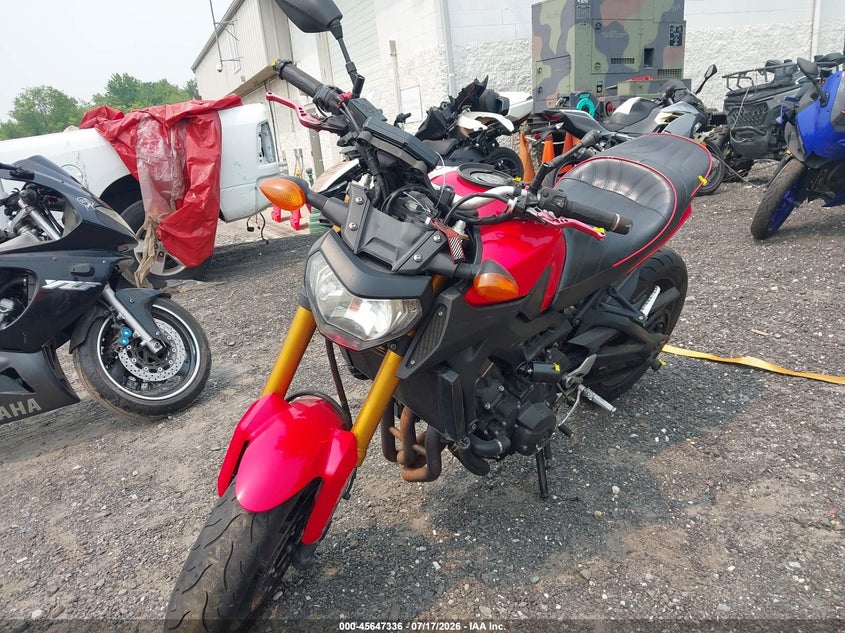 2014 YAMAHA FZ09 auction photo 2