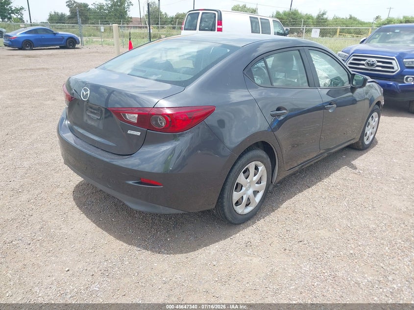 Vin: 3mzbm1u72fm185407, lot: 46145895, mazda mazda3 i sport 20154