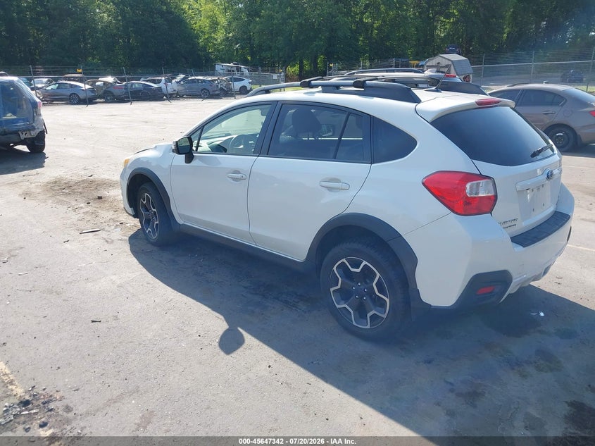 Vin: jf2gpapc6f8296444, lot: 46145897, subaru xv crosstrek 2.0i limited 20153