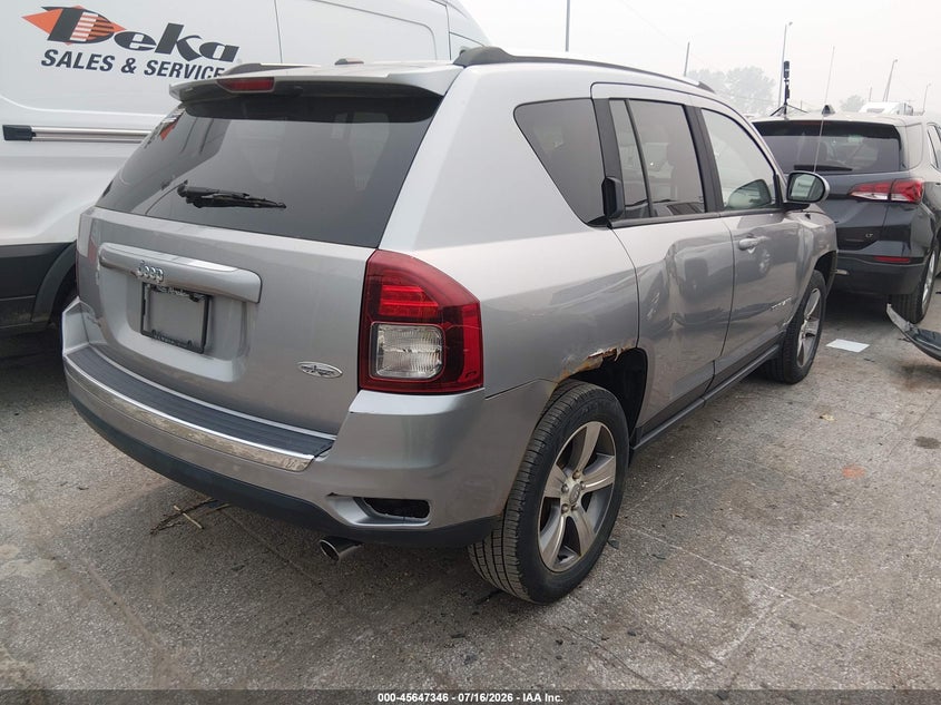 Vin: 1c4njcea9gd735956, lot: 46145901, jeep compass high altitude edition 20164