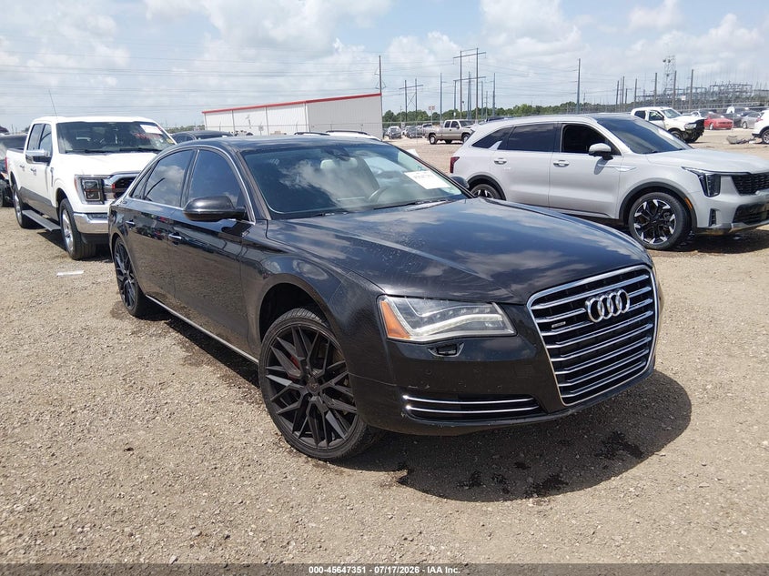 2012 AUDI A8 L auction photo 1