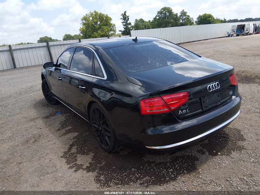 2012 AUDI A8 L auction photo 3