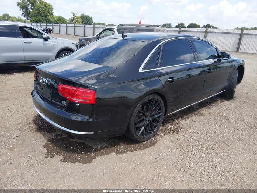 2012 AUDI A8 L auction photo 4