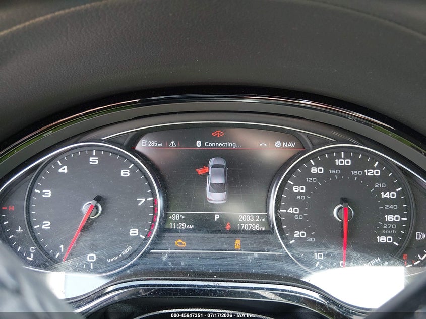 2012 AUDI A8 L auction photo 7