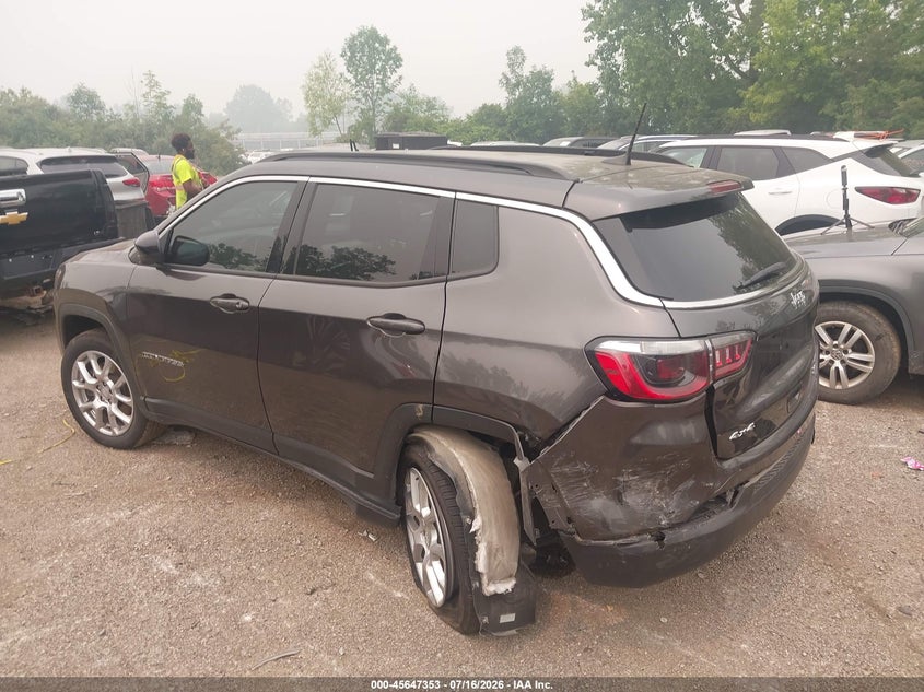 Vin: 3c4njdfn3pt532580, lot: 46145908, jeep compass latitude lux fwd 20233