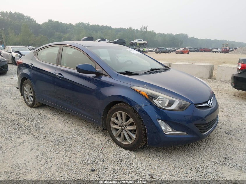 2016 HYUNDAI ELANTRA auction photo 1