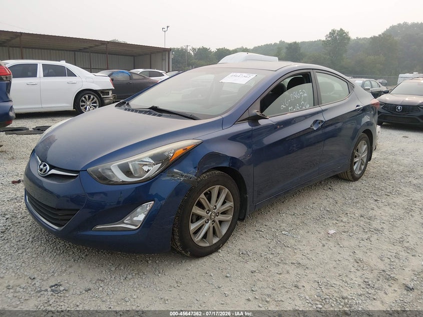 2016 HYUNDAI ELANTRA auction photo 2