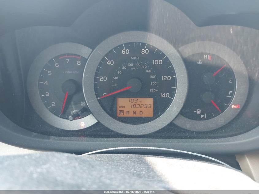 2009 TOYOTA RAV4 auction photo 7