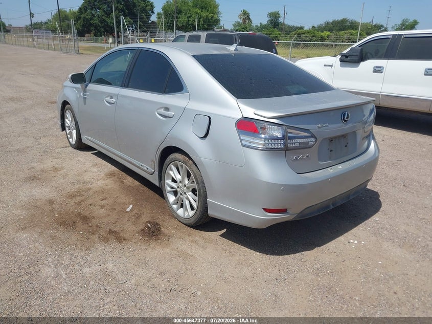 Vin: jthbb1ba6a2010602, lot: 46145932, lexus hs 250h premium 20103