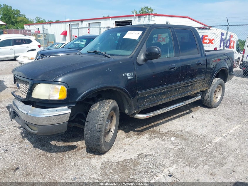 2002 Ford F-150, Right Side, IAAI, VIN 1FTRW086X2KD62228 — photo 2