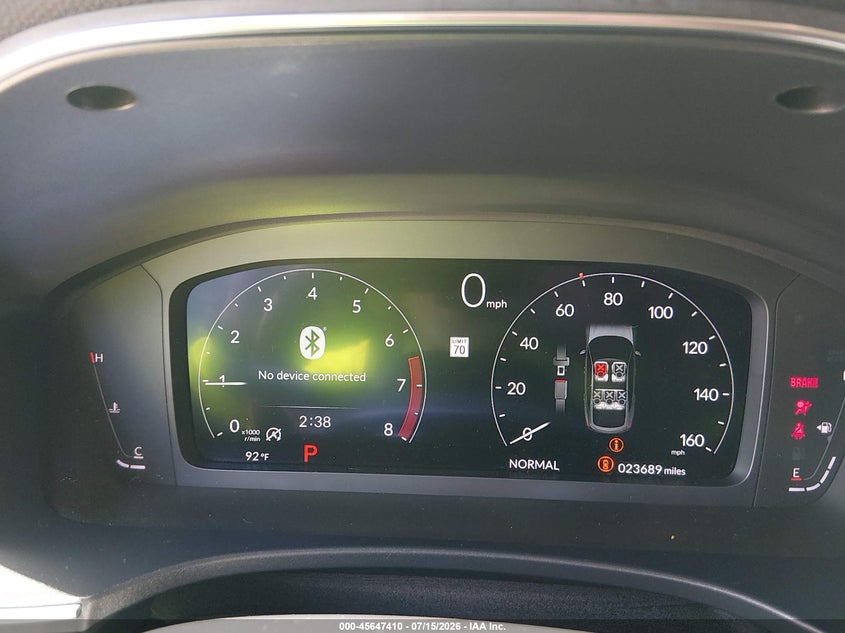 2023 Acura Integra VIN: 19UDE4H24PA016756 Lot: 45647410