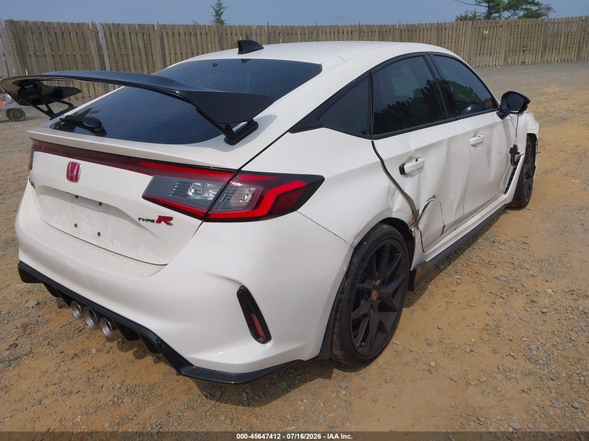 Vin: jhmfl5g42sx004972, lot: 46145967, honda civic type r 20254