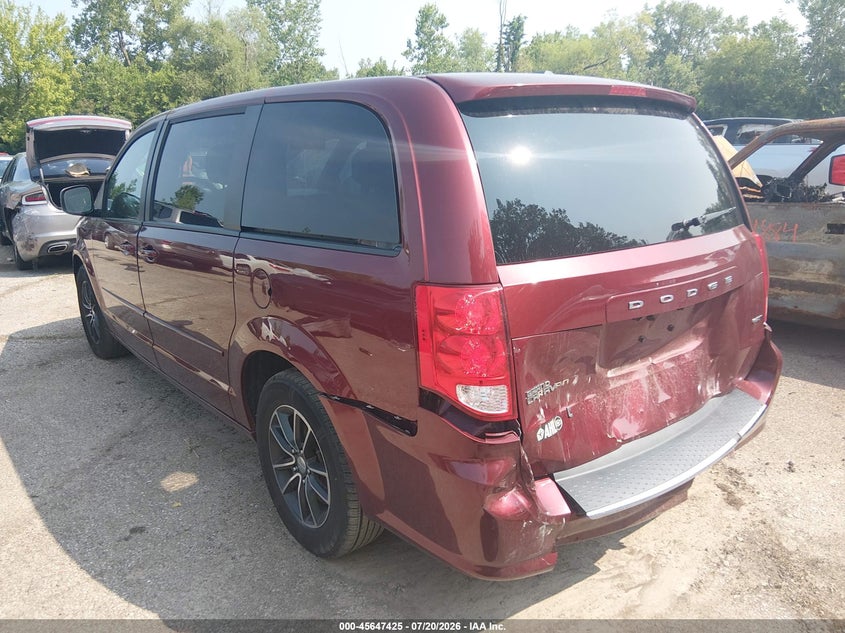 Vin: 2c4rdgeg8hr707049, lot: 46145980, dodge grand caravan gt 20173