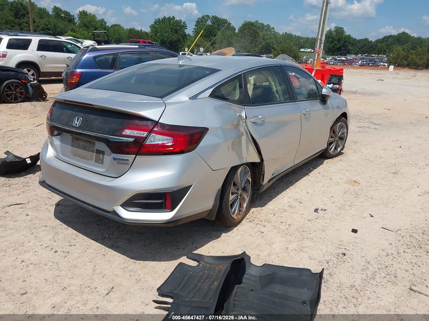 2018 Honda Clarity Plug-In Hybrid Touring VIN: JHMZC5F3XJC012569 Lot: 45647427