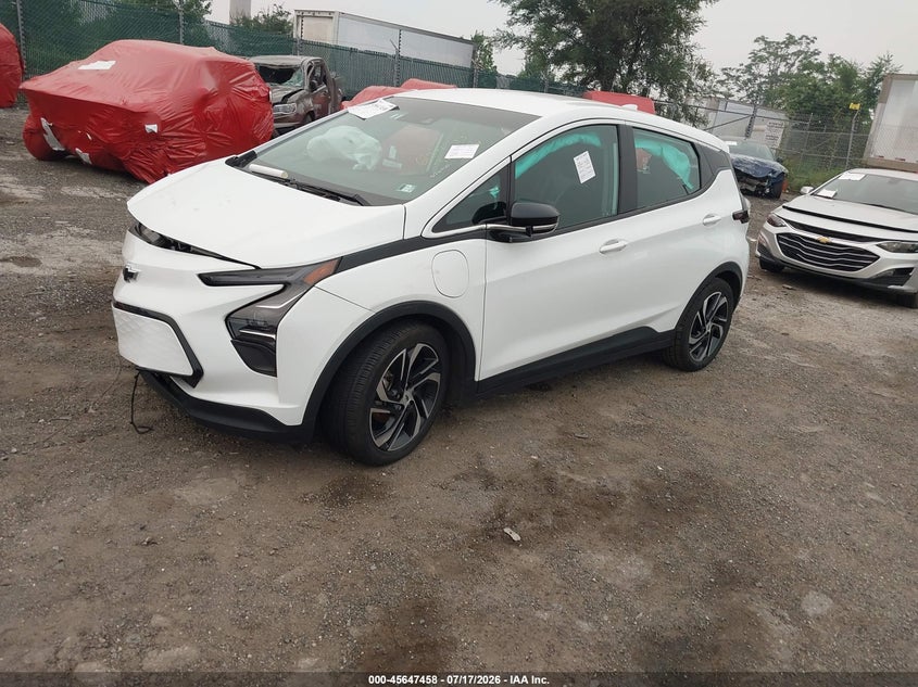 Vin: 1g1fx6s00p4155522, lot: 46146013, chevrolet bolt ev fwd 2lt 20232