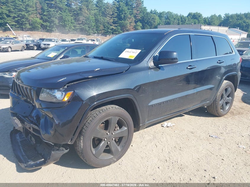 2015 Jeep Grand Cherokee, Удар спереду, IAAI, VIN 1C4RJFAG7FC134935 — фото 2