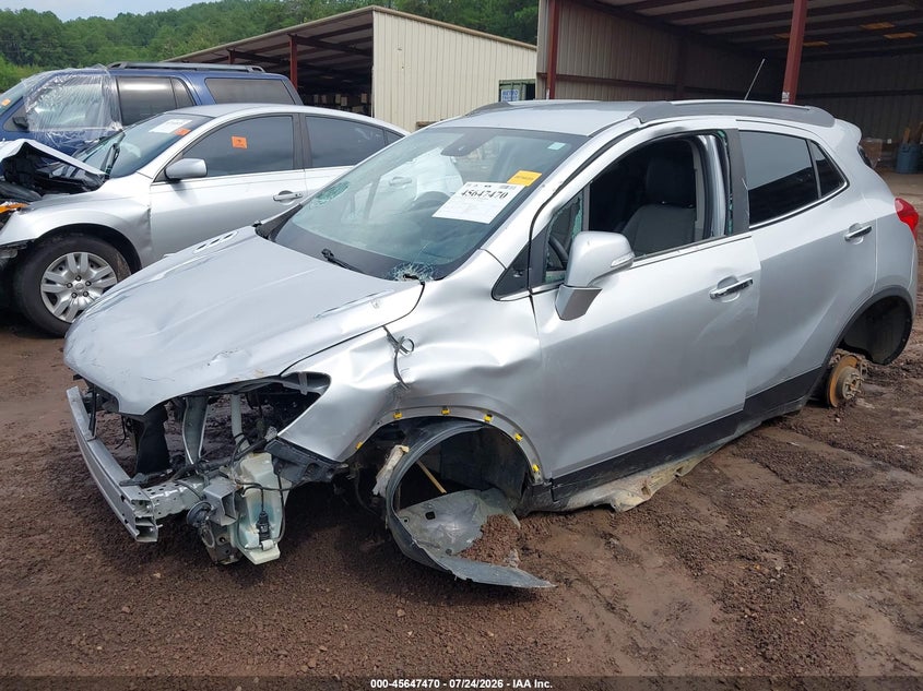 Vin: kl4cjasb5gb716044, lot: 46146025, buick encore 20162