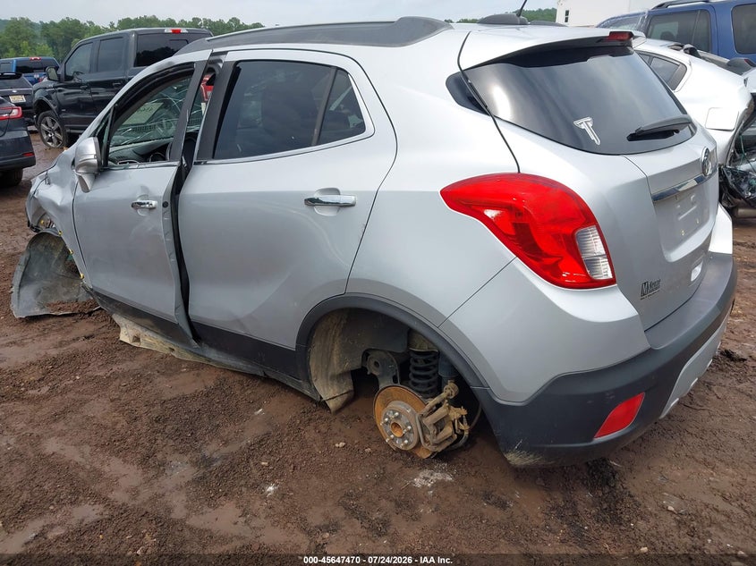 Vin: kl4cjasb5gb716044, lot: 46146025, buick encore 20163