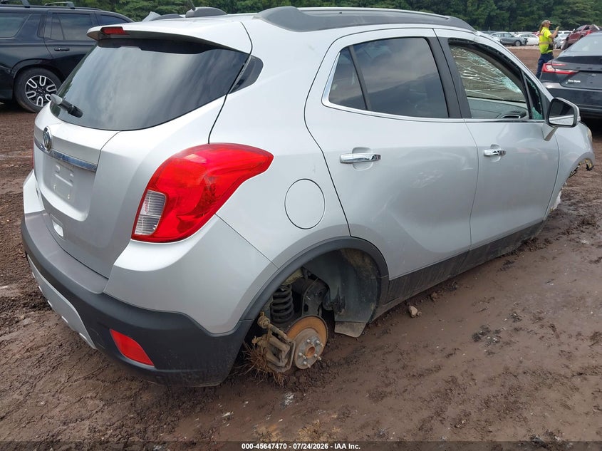 Vin: kl4cjasb5gb716044, lot: 46146025, buick encore 20164