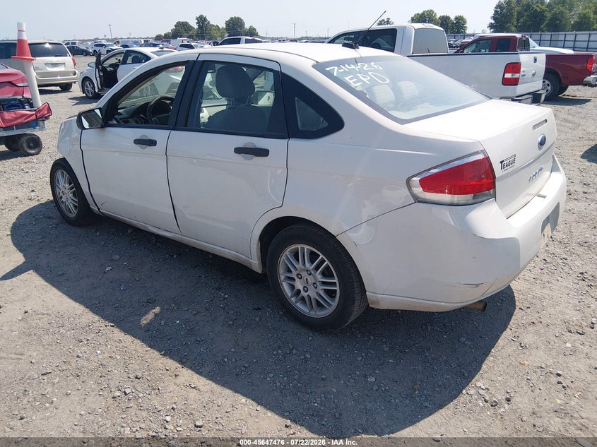 Vin: 1fahp3fn6bw189570, lot: 46146031, ford focus se 20113