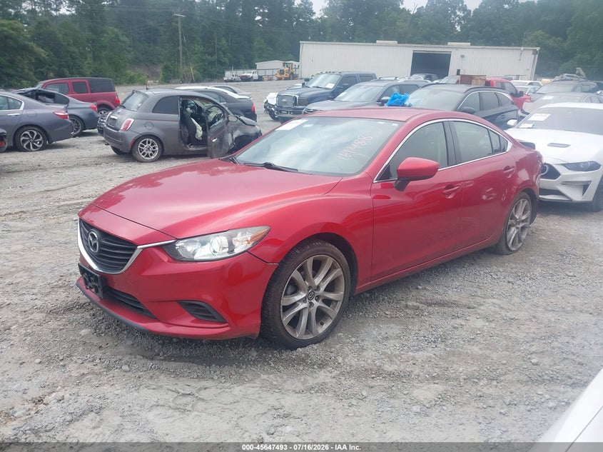 2014 Mazda 6, Удар сзади, IAAI, VIN JM1GJ1V63E1161488 — фото 2