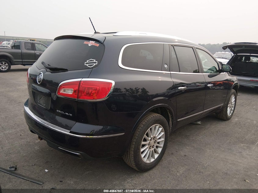 Vin: 5gakrbkd8fj151280, lot: 46146062, buick enclave leather 20154