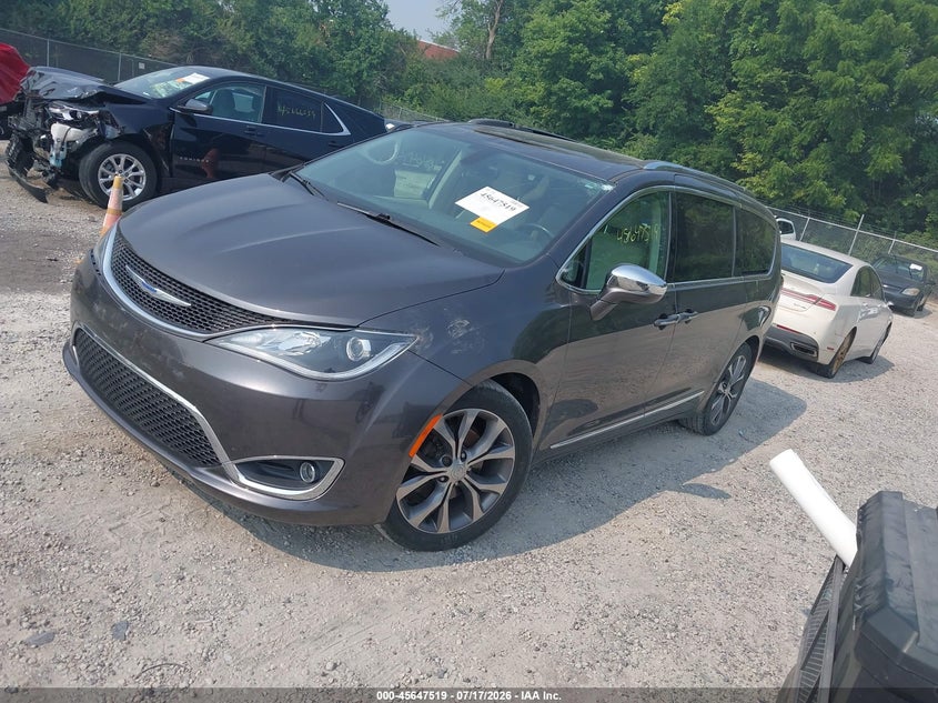 Vin: 2c4rc1gg4jr186480, lot: 46146074, chrysler pacifica limited 20182
