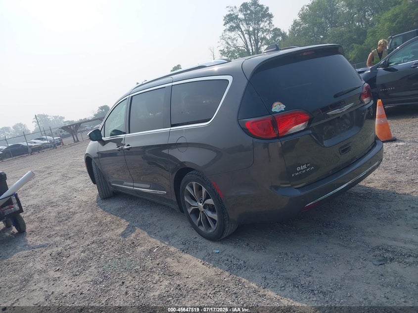 Vin: 2c4rc1gg4jr186480, lot: 46146074, chrysler pacifica limited 20183