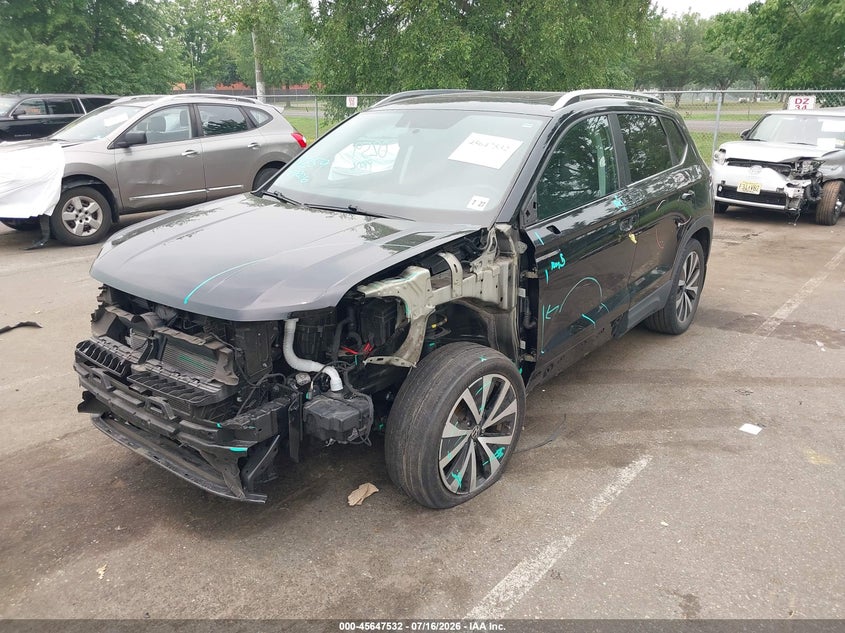 2022 Volkswagen Taos 1.5T Se VIN: 3VVLX7B2XNM081708 Lot: 45647532
