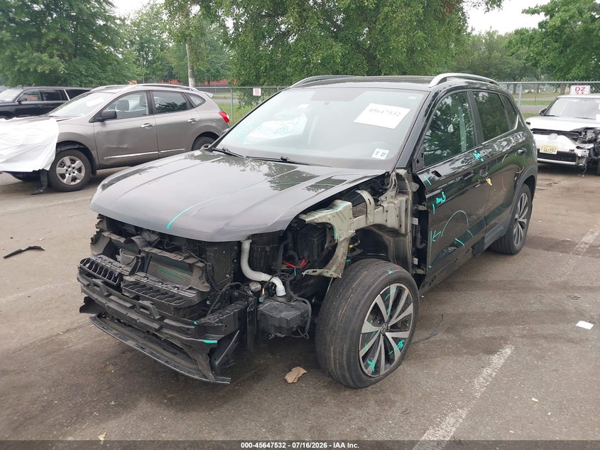 2022 Volkswagen Taos 1.5T Se VIN: 3VVLX7B2XNM081708 Lot: 45647532