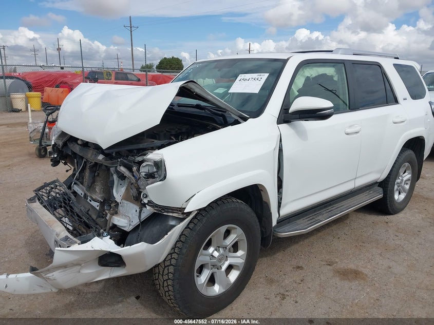 Vin: jtebu5jr4h5412665, lot: 46146107, toyota 4runner sr5 premium 20172