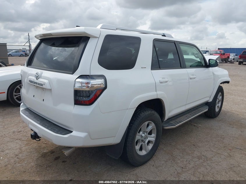 Vin: jtebu5jr4h5412665, lot: 46146107, toyota 4runner sr5 premium 20174