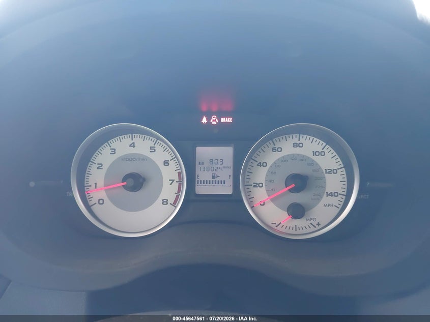 2014 SUBARU IMPREZA auction photo 7