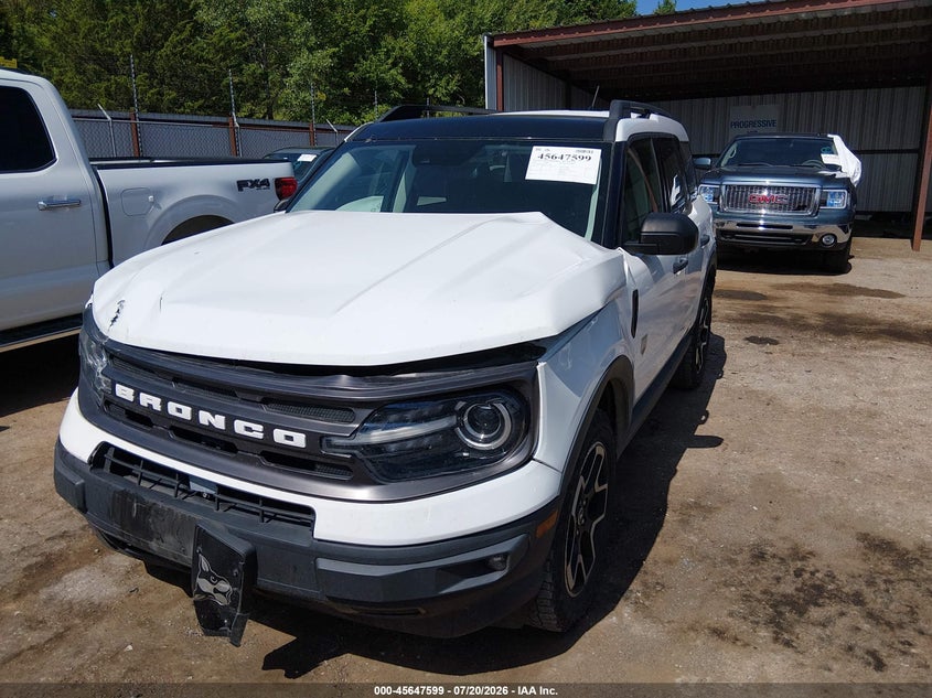 2021 Ford Bronco Sport Big Bend VIN: 3FMCR9B63MRA53530 Lot: 45647599