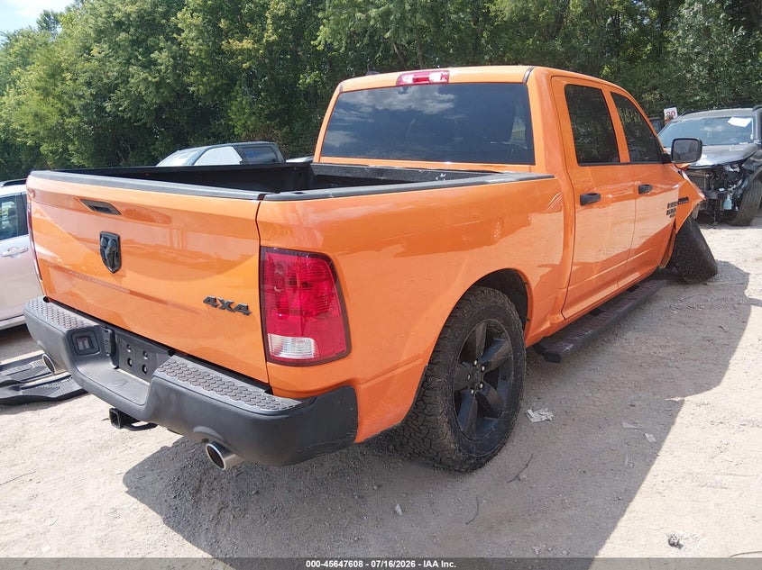 Vin: 1c6rr7kt1ks620951, lot: 46146163, ram 1500 classic express  4x4 5'7 box 20194