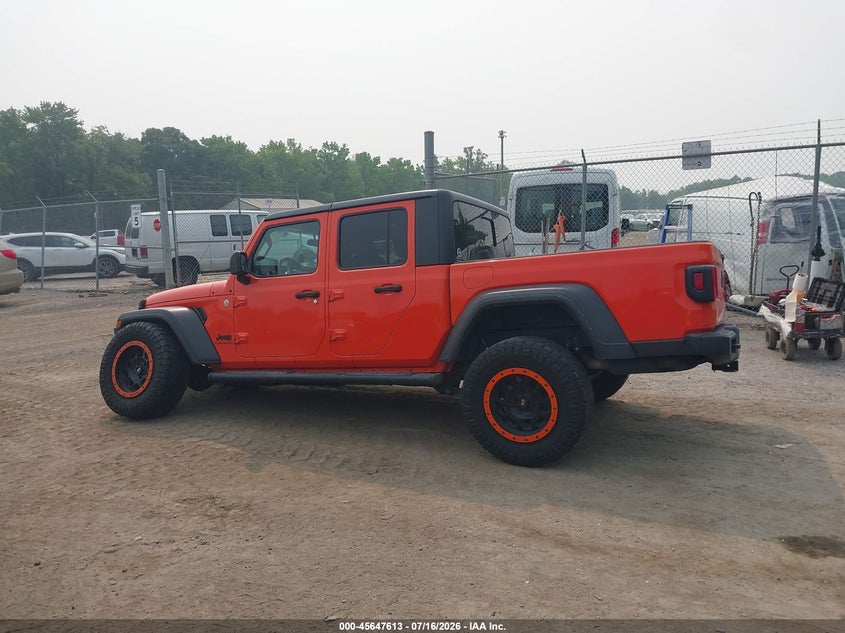 2020 Jeep Gladiator Sport S 4X4 VIN: 1C6HJTAG7LL144104 Lot: 45647613